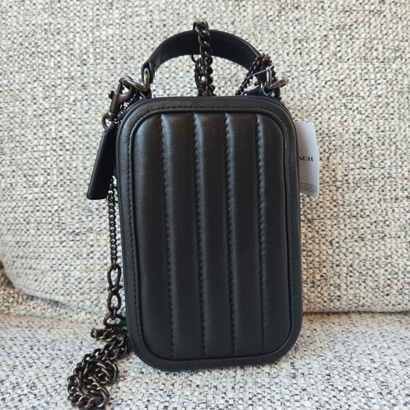 Coach Alie Camera Bag with Quilting - Picture 6 of 16